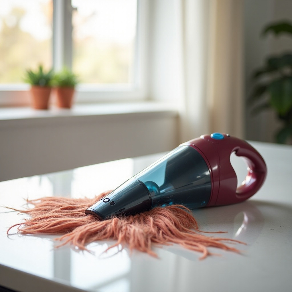 便攜式寵物毛髮吸塵器