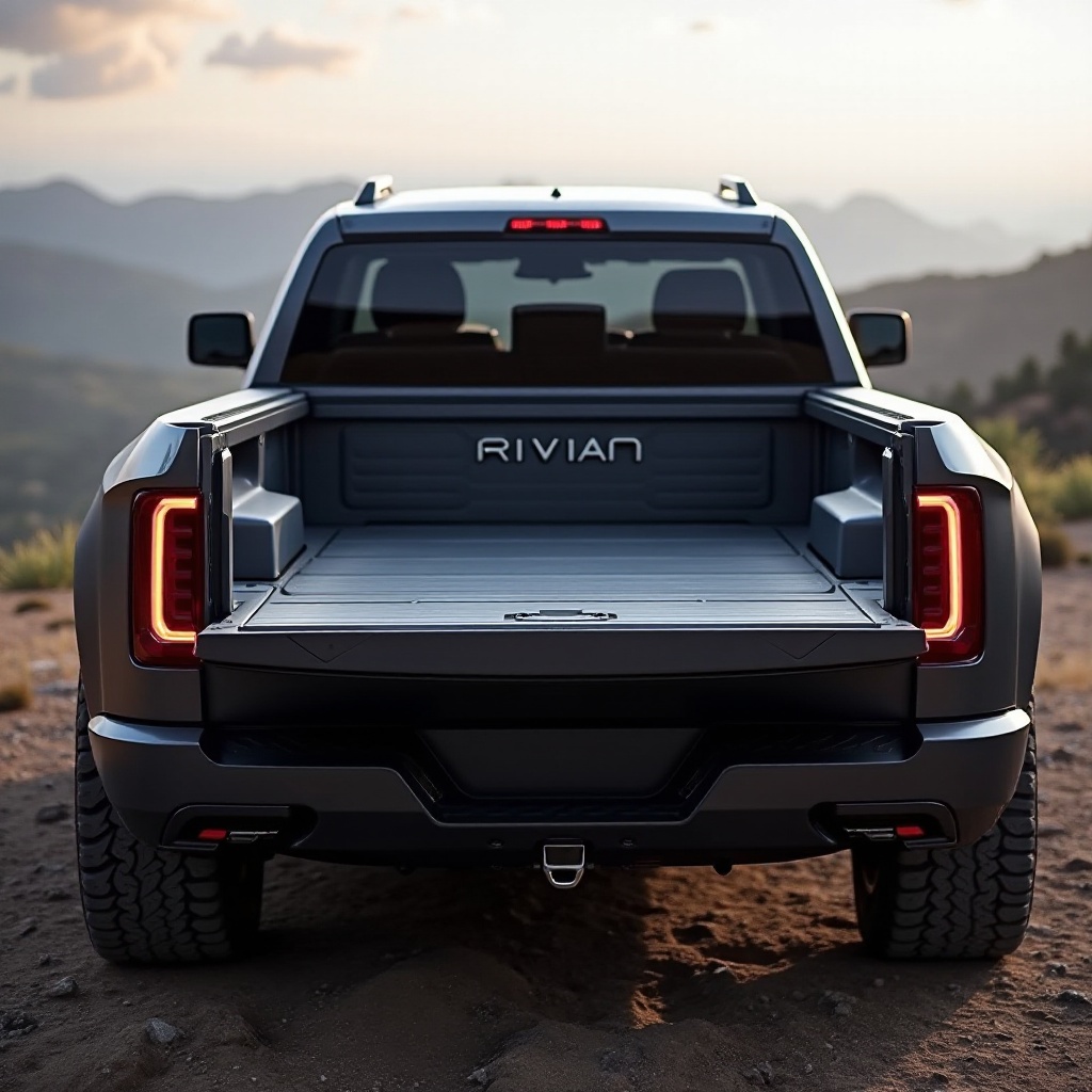 Rivian R1T 貨車車斗尺寸