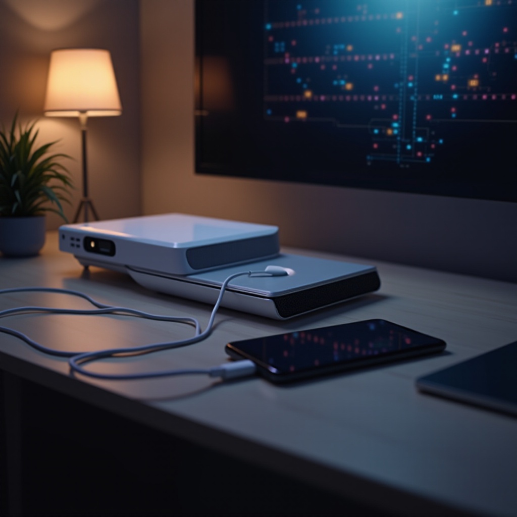 如何將智能手機連接到投影機