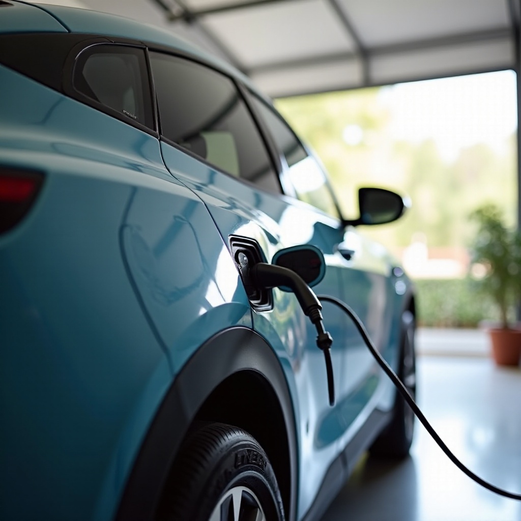 現代Kona電動車在家充電時間